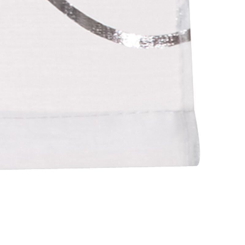 Vitrage VERTUOSE coloris blanc 70 x 130 cm