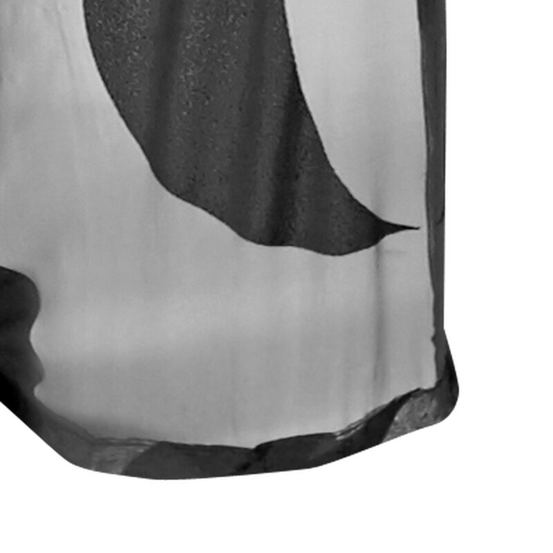 Voilage COCO coloris noir 140 x 240 cm
