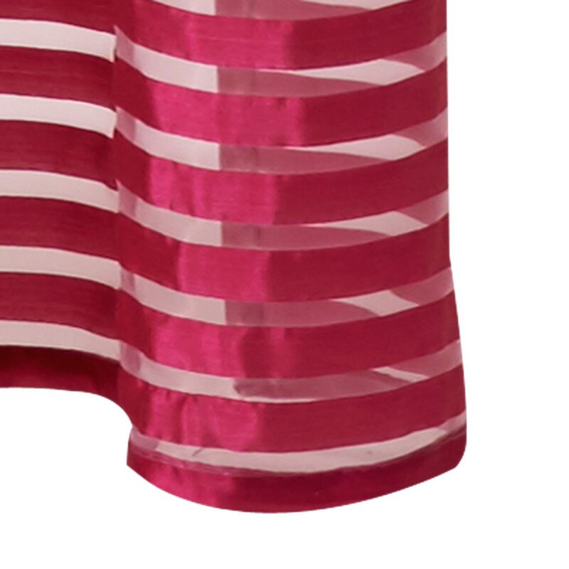 Voilage LEIA coloris framboise 140 x 240 cm