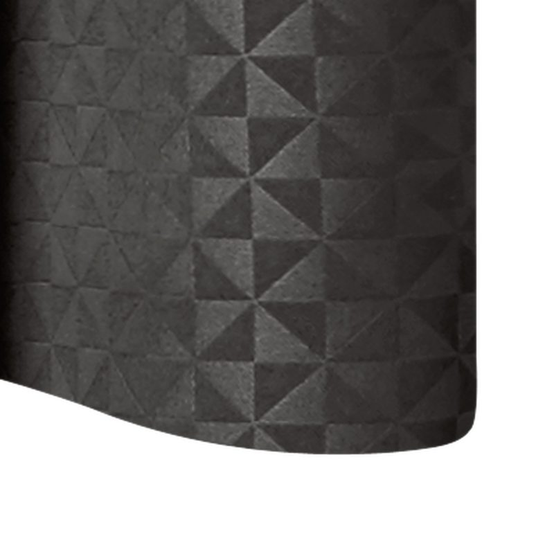 Rideau CAMI coloris noir 135 x 240 cm