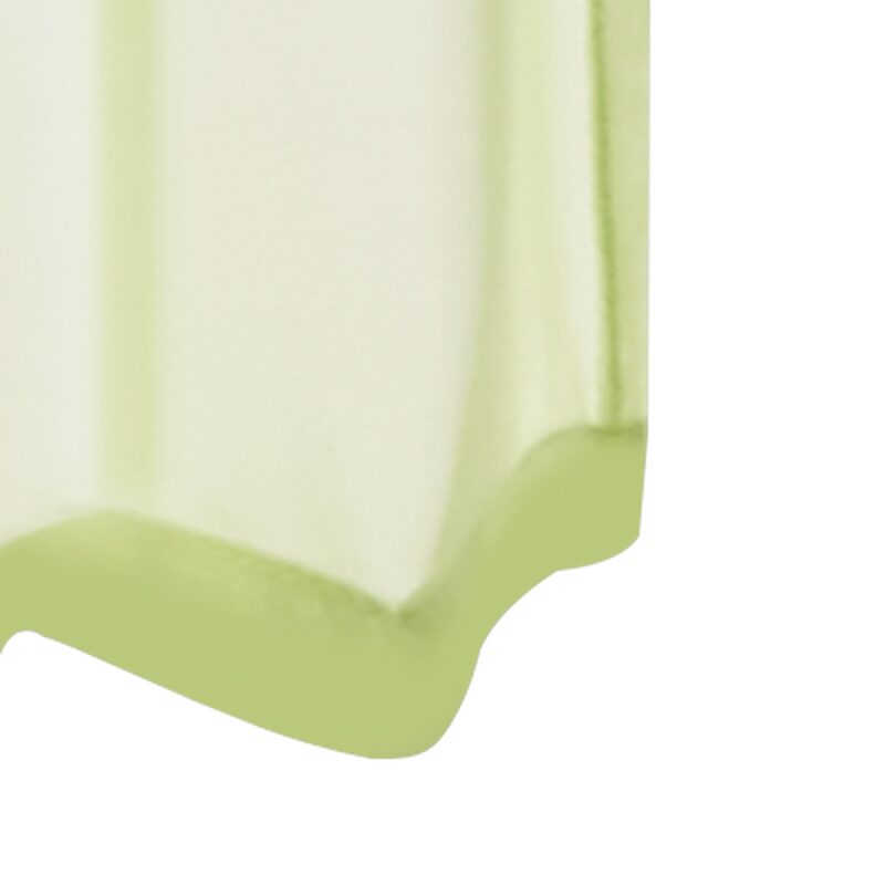 Voilage NEW EASY coloris vert lime 140 x 240 cm