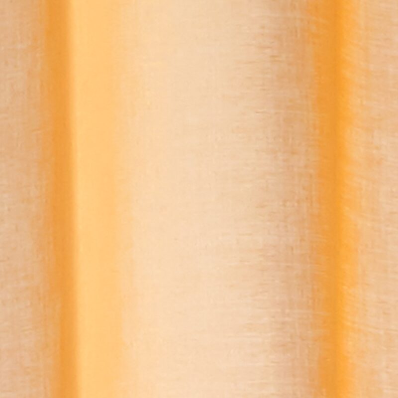 Voilage COLORS coloris jaune soleil 140 x 260 cm