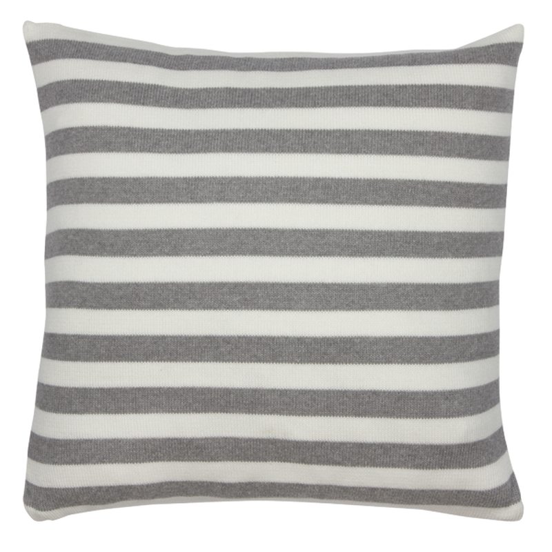 Coussin SANNE coloris gris 45 x 45 cm