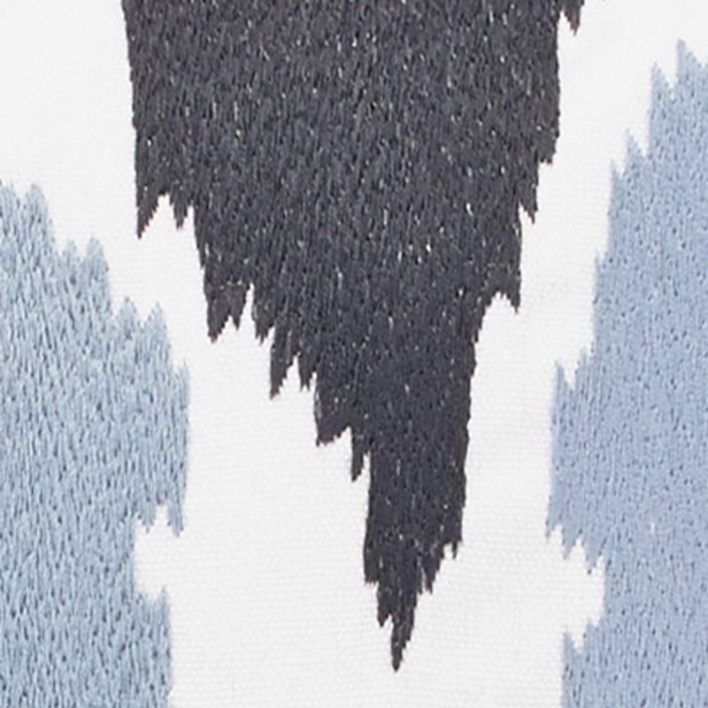 Coussin CAPITAL coloris bleu marine 45 x 45 cm