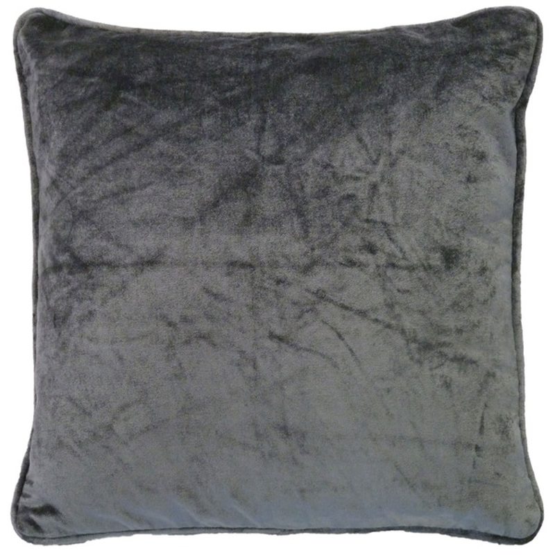 Coussin FLUWEEL coloris gris anthracite 45 x 45 cm