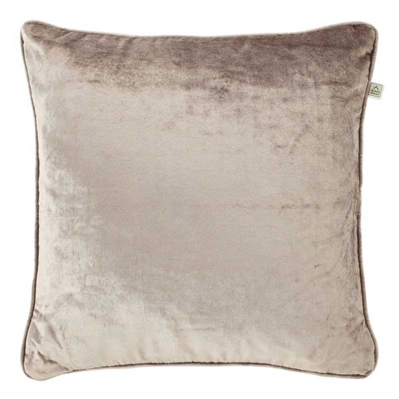 Coussin FLUWEEL coloris taupe 45 x 45 cm