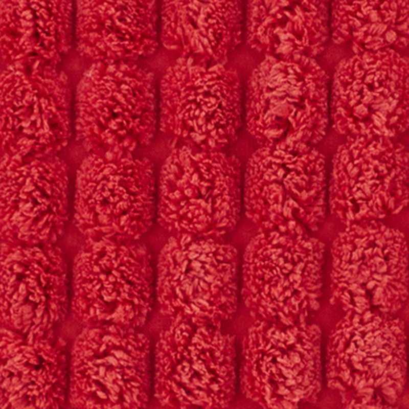 Coussin ROME coloris rouge théâtre 45 x 45 cm