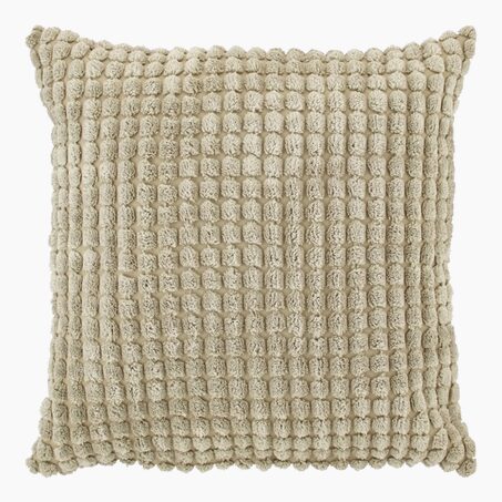 Coussin ROME coloris beige 45 x 45 cm