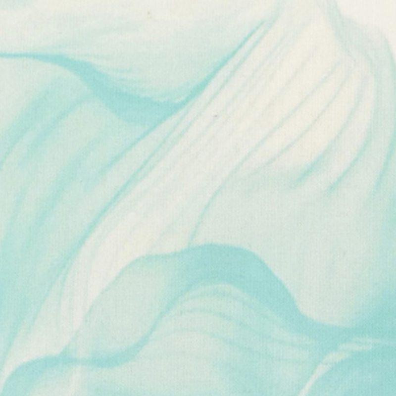 Coussin MATHE coloris bleu aqua 45 x 45 cm