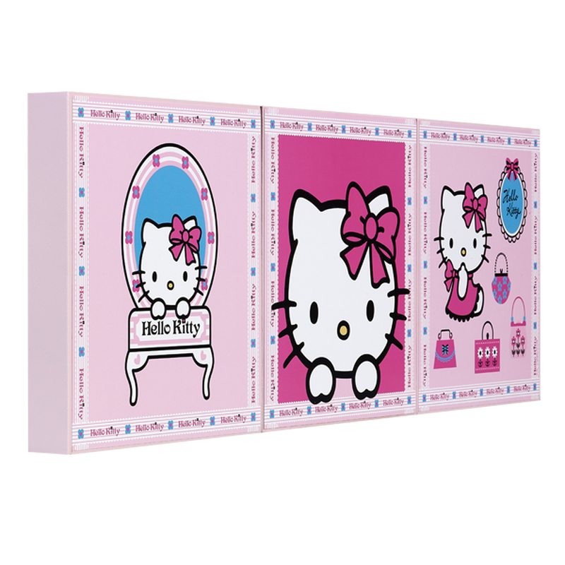 Triptyque TRIPTYQUE HELLO KITTY 20 x 60 cm
