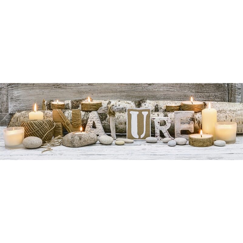 Toile lumineuse LED NATURE 140 x 45 cm