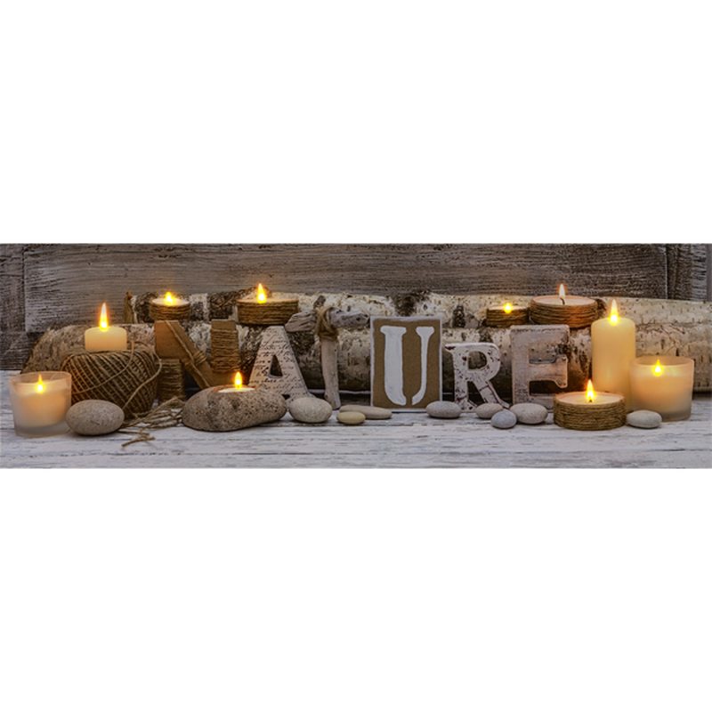 Toile lumineuse LED NATURE 140 x 45 cm