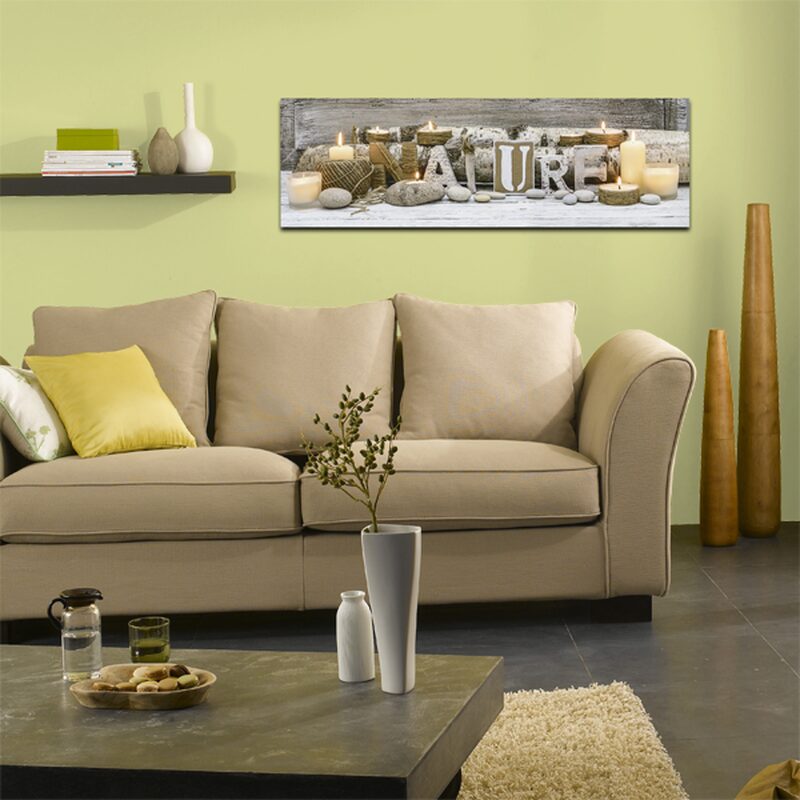 Toile lumineuse LED NATURE 140 x 45 cm