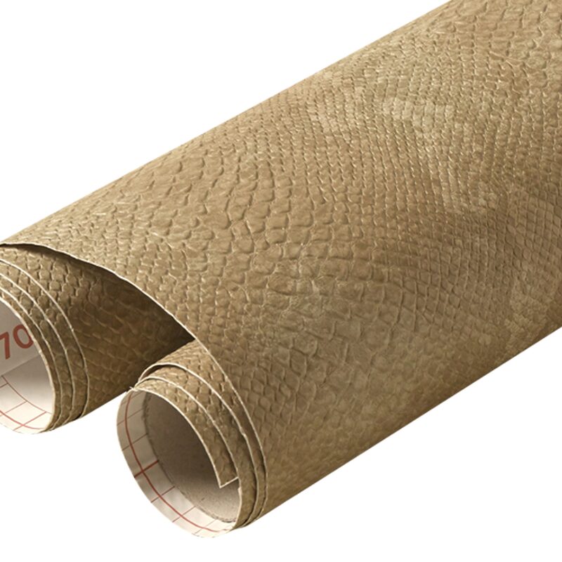 Revêtement adhésif décoratif BOA BEIGE coloris beige pierre