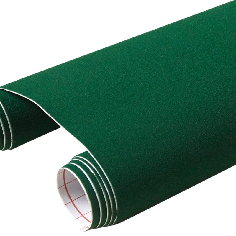 Revêtement adhésif décoratif VELOURS VERT coloris vert billard