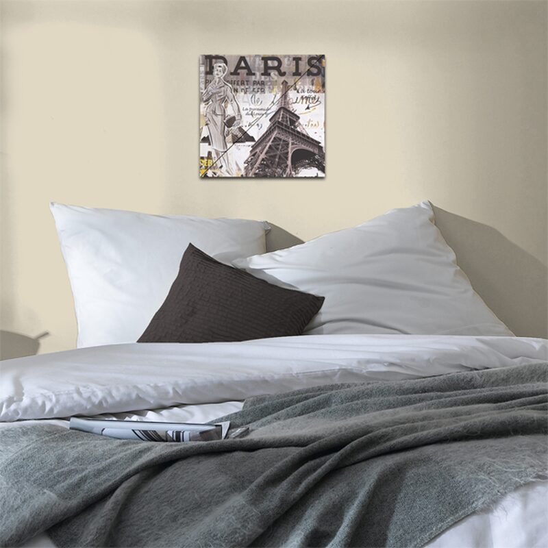 Toile imprimée PARIS 60 x 60 cm