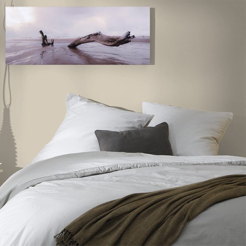 Toile imprimée BOIS FLOTTE 100 x 40 cm