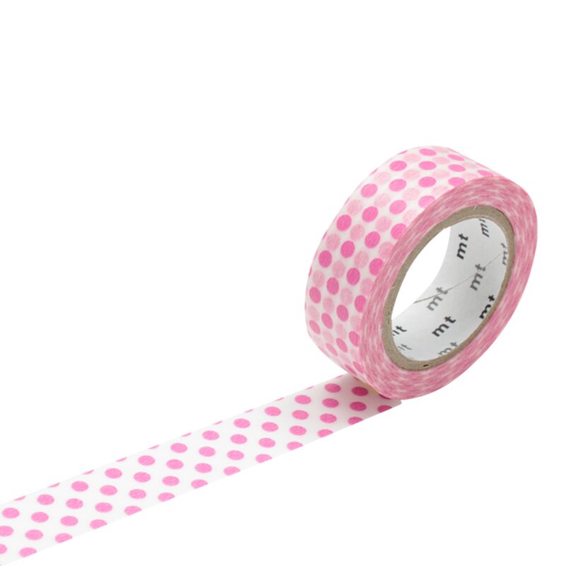 Masking tape POIS coloris rose