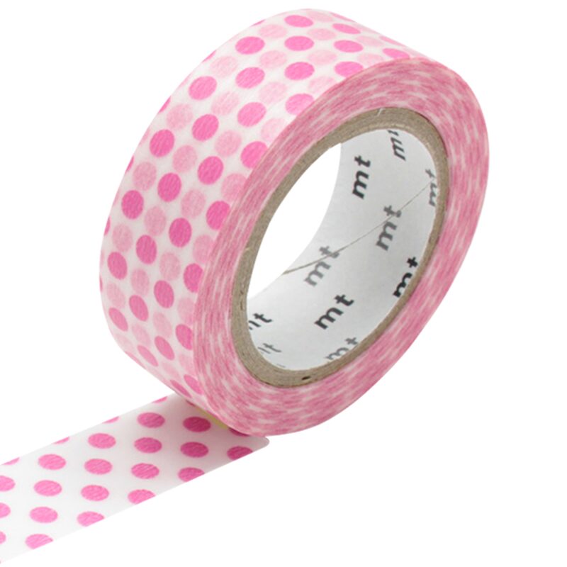 Masking tape POIS coloris rose