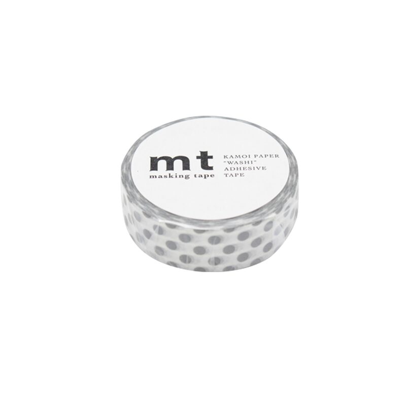 Masking tape POIS coloris gris