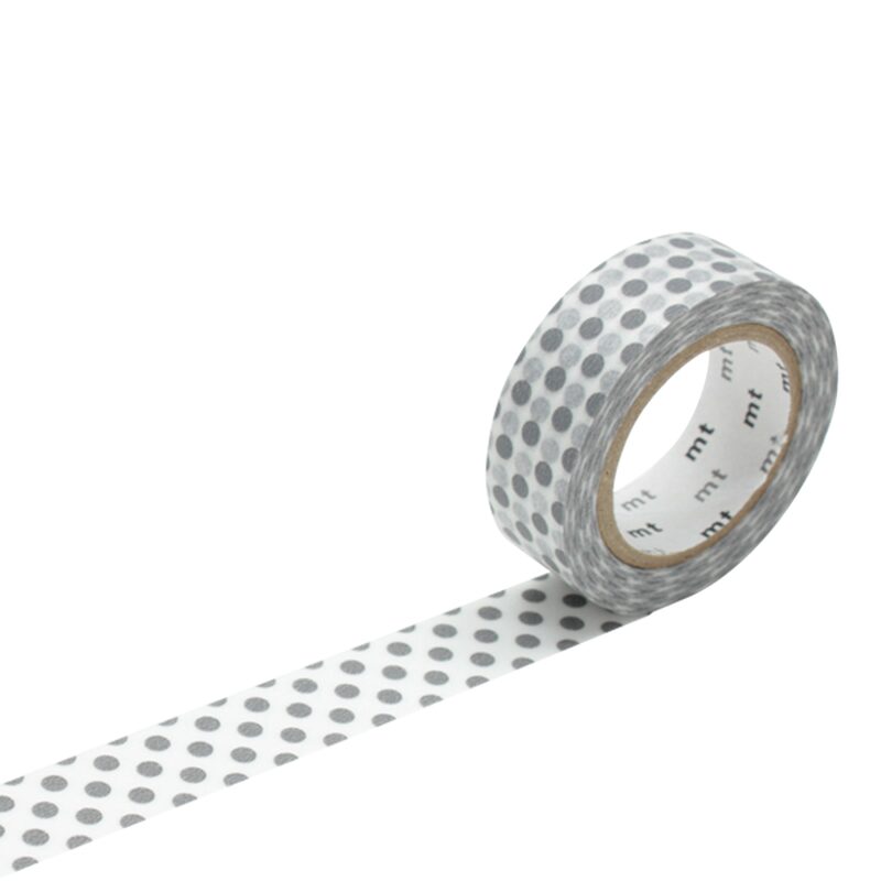 Masking tape POIS coloris gris