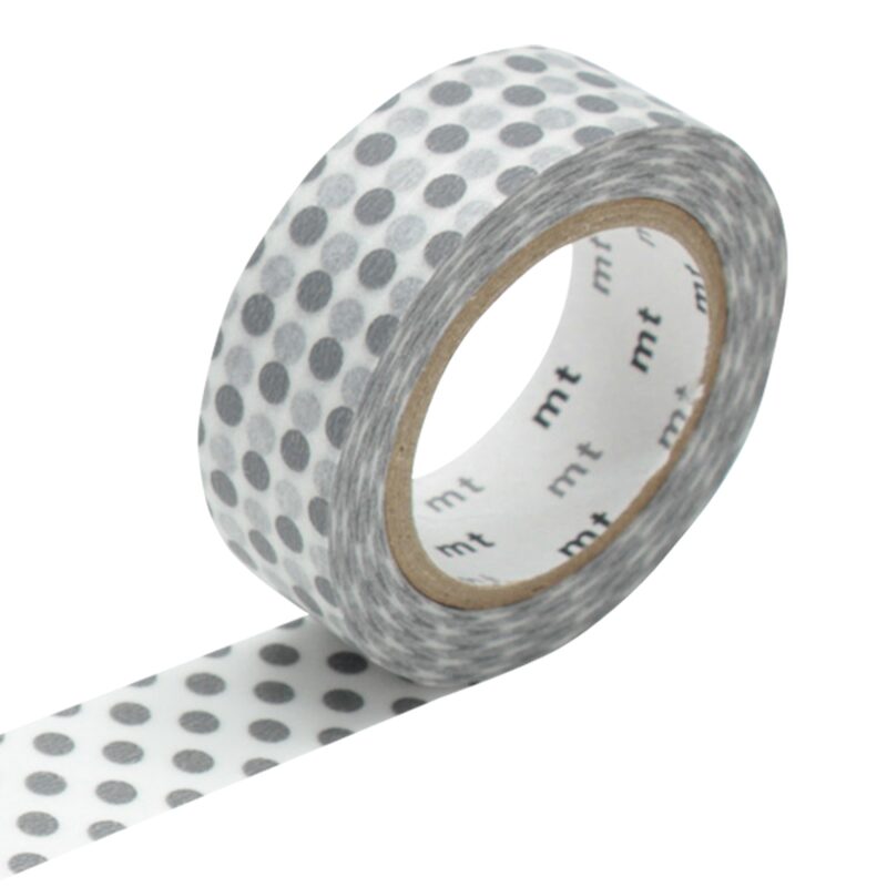 Masking tape POIS coloris gris