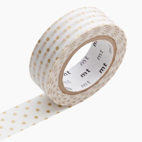 Masking tape POIS XS coloris or