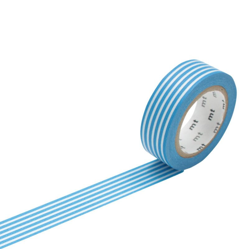 Masking tape LIGNE coloris bleu