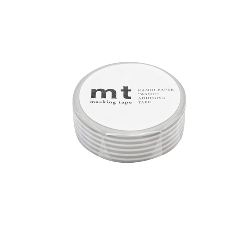 Masking tape LIGNE coloris gris