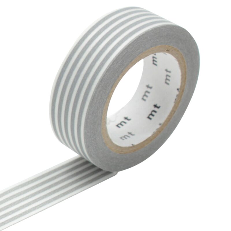 Masking tape LIGNE coloris gris