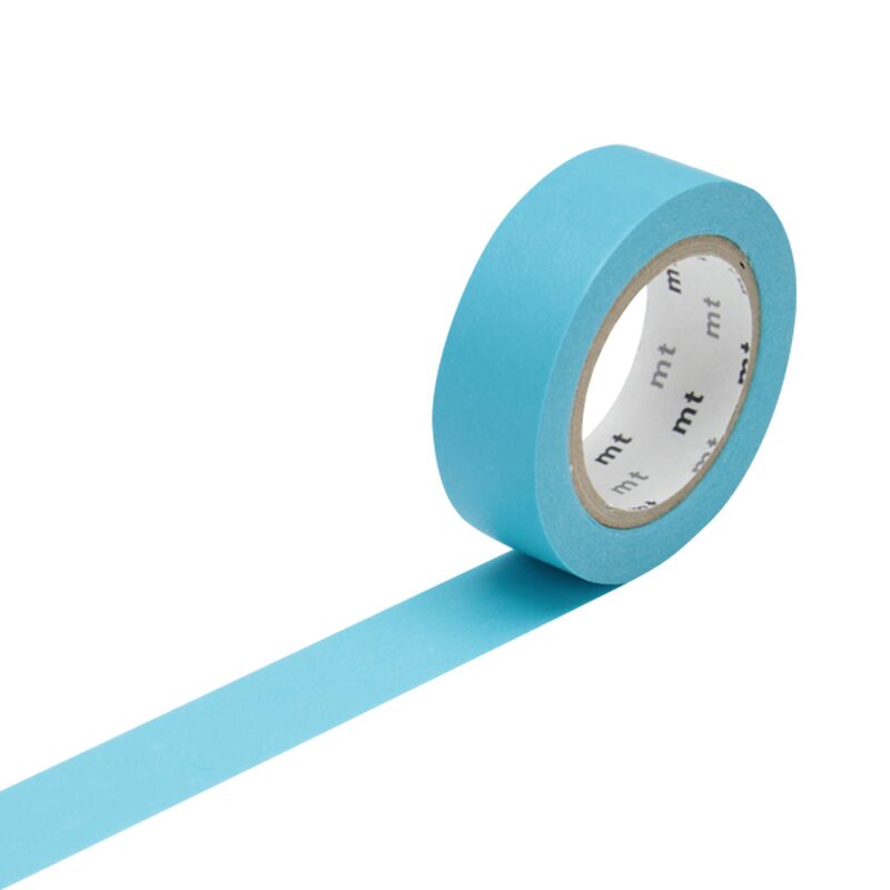 Masking tape UNI coloris bleu