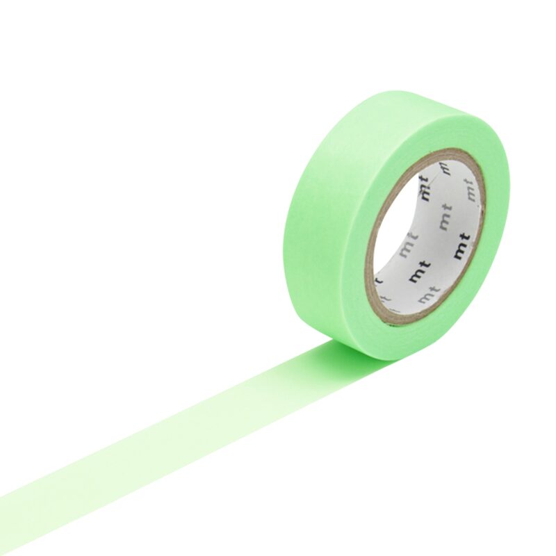 Masking tape UNI coloris vert fluo