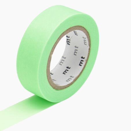 Masking tape UNI coloris vert fluo