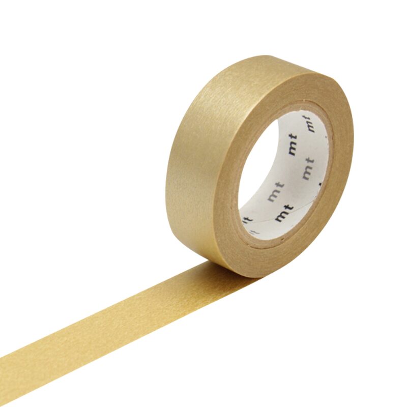 Masking tape UNI coloris doré