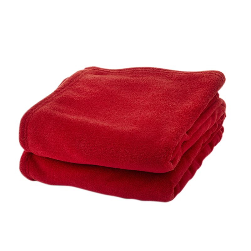 Plaid MICRO coloris rouge