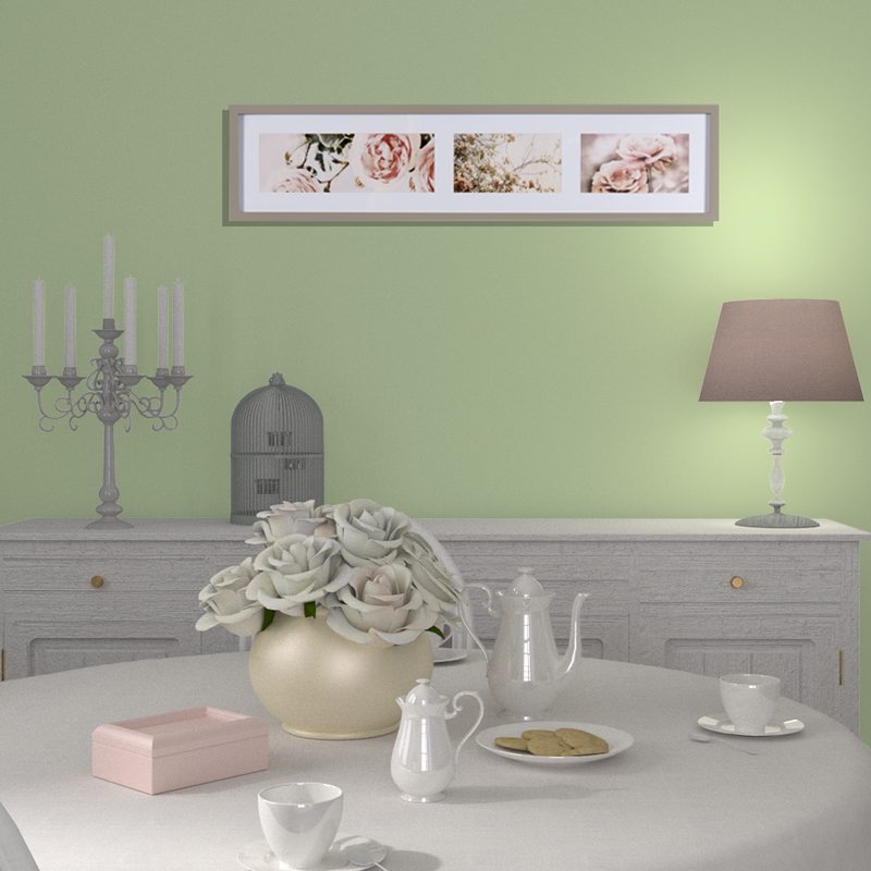Tableau SWEET ROSES 100 x 24 cm