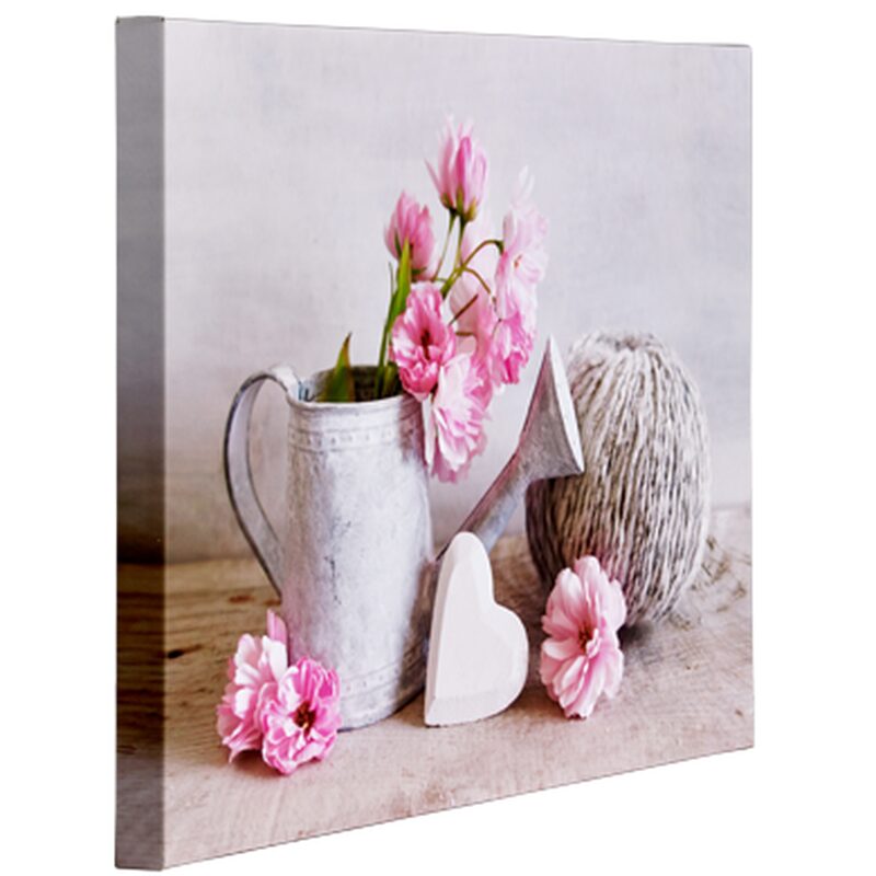 Toile imprimée PINK NATURE 60 x 40 cm