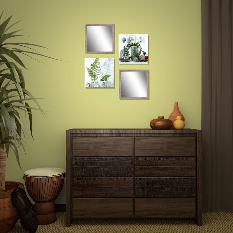 Miroir SET MIROIR CHAMPETRE 60 x 60 cm