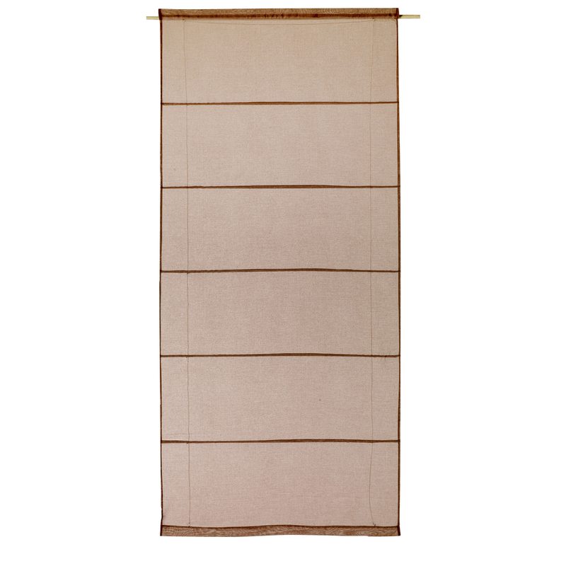 Store bateau TEMPORA coloris taupe 90 x 200 cm