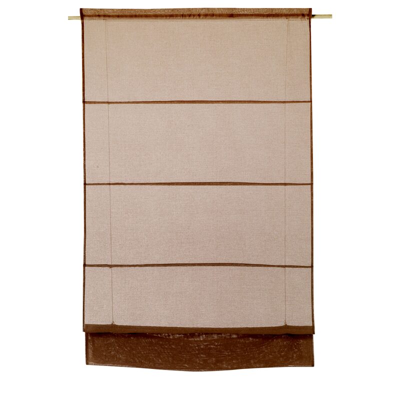 Store bateau TEMPORA coloris taupe 90 x 200 cm