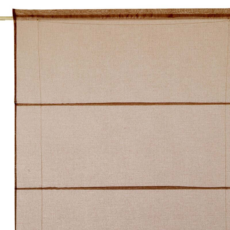 Store bateau TEMPORA coloris taupe 90 x 200 cm