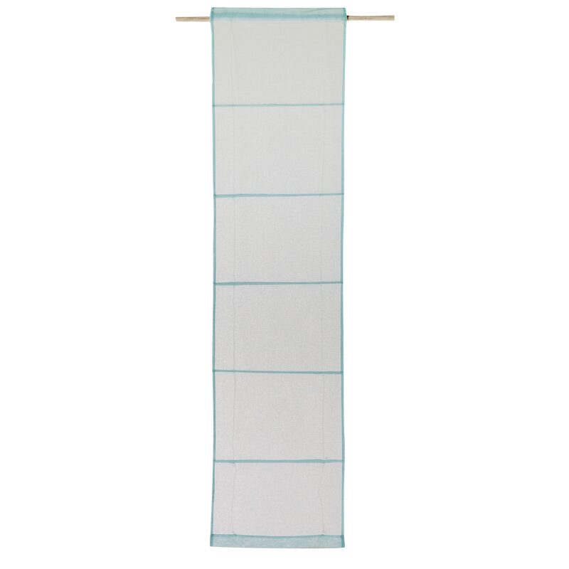 Store bateau TEMPORA coloris bleu aqua 45 x 180 cm