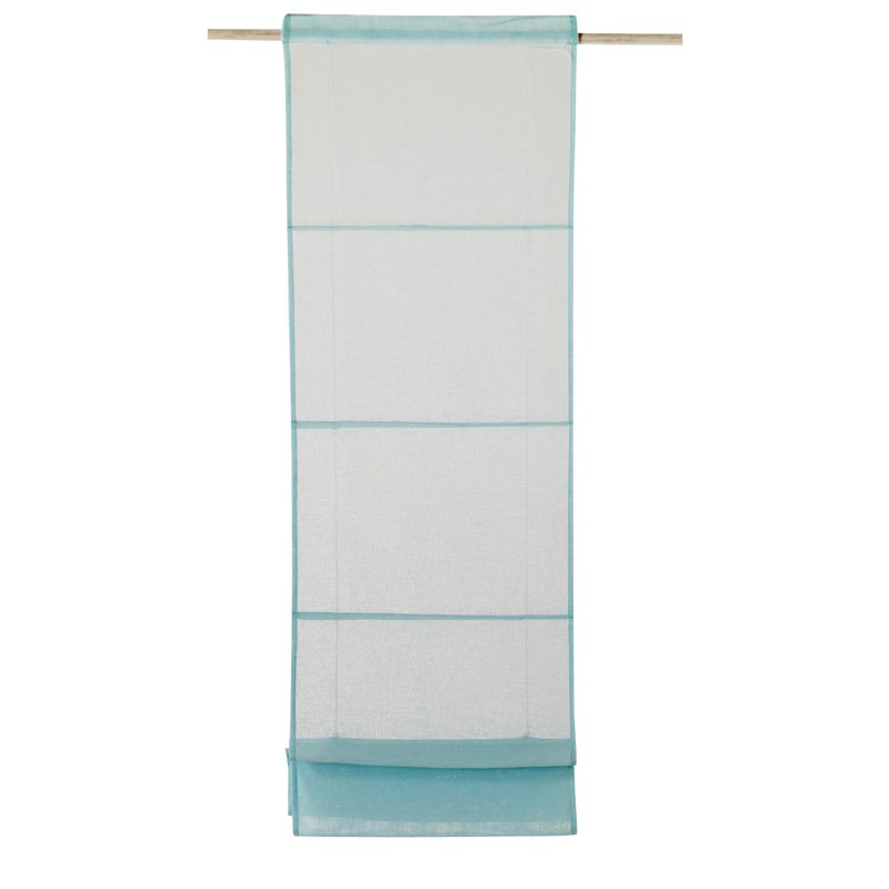 Store bateau TEMPORA coloris bleu aqua 45 x 180 cm
