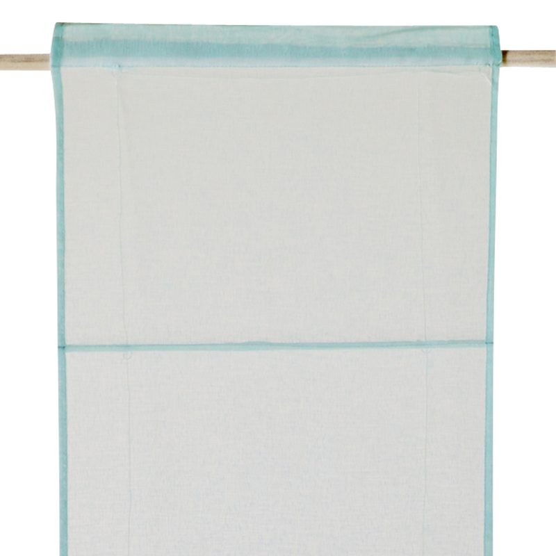 Store bateau TEMPORA coloris bleu aqua 45 x 180 cm