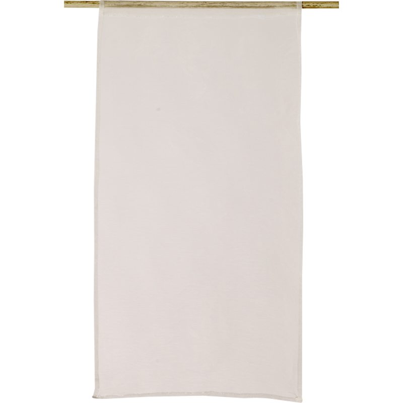 Vitrage ANGEL coloris blanc 45 x 90 cm