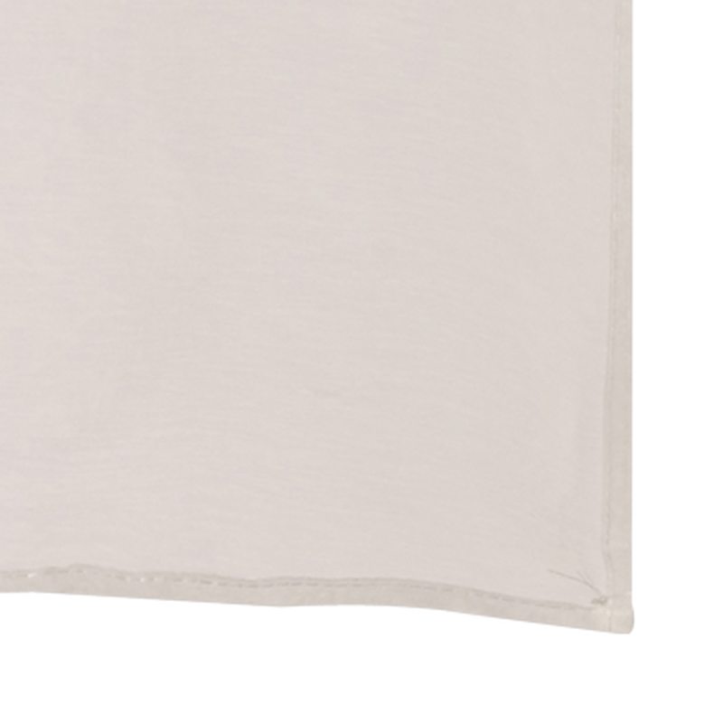 Vitrage ANGEL coloris blanc 45 x 90 cm