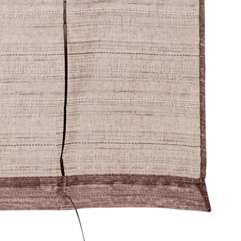 Vitrage LOLA coloris taupe 70 x 200 cm