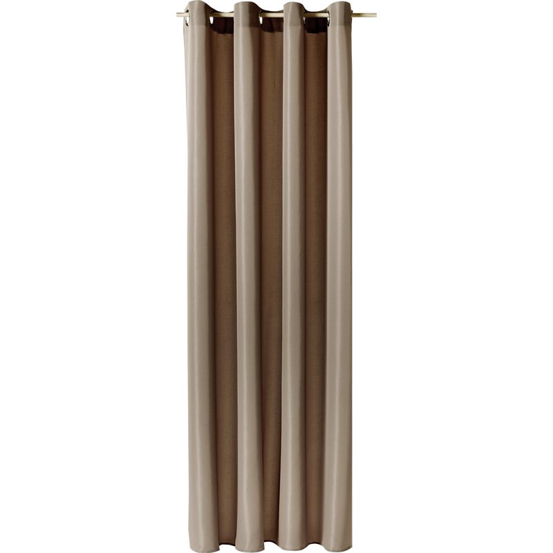 Rideau ESSENTIAL coloris taupe 140 x 300 cm