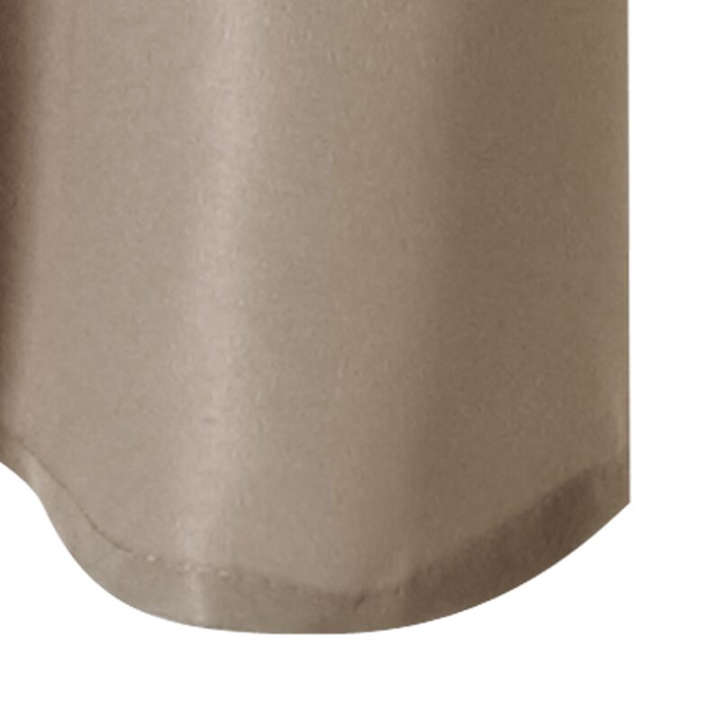 Rideau ESSENTIAL coloris taupe 140 x 300 cm