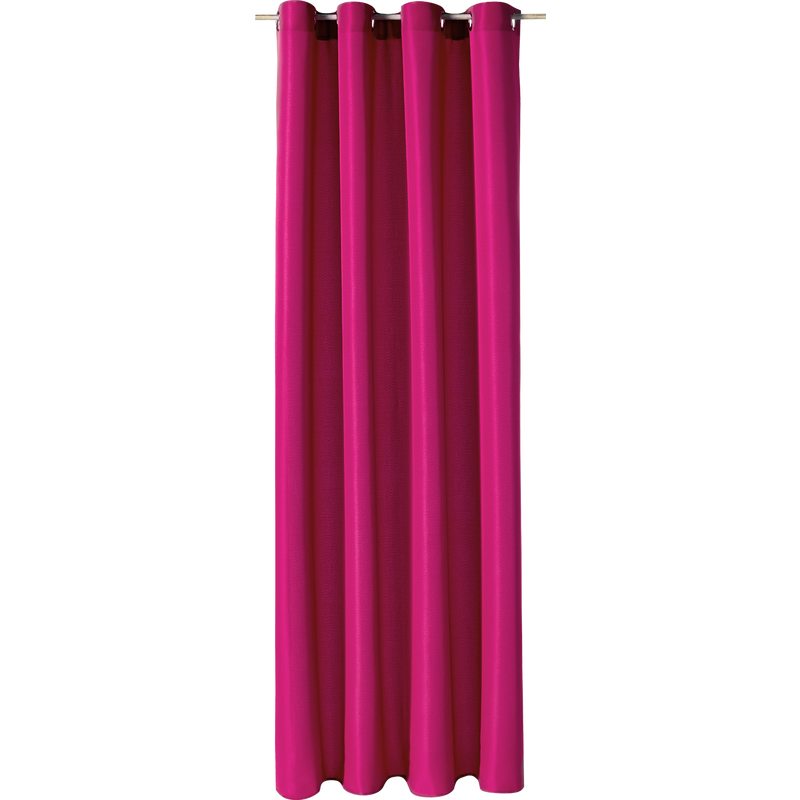 Rideau ESSENTIAL coloris rose fuchsia 140 x 240 cm